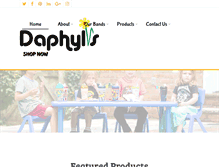 Tablet Screenshot of daphyls.com